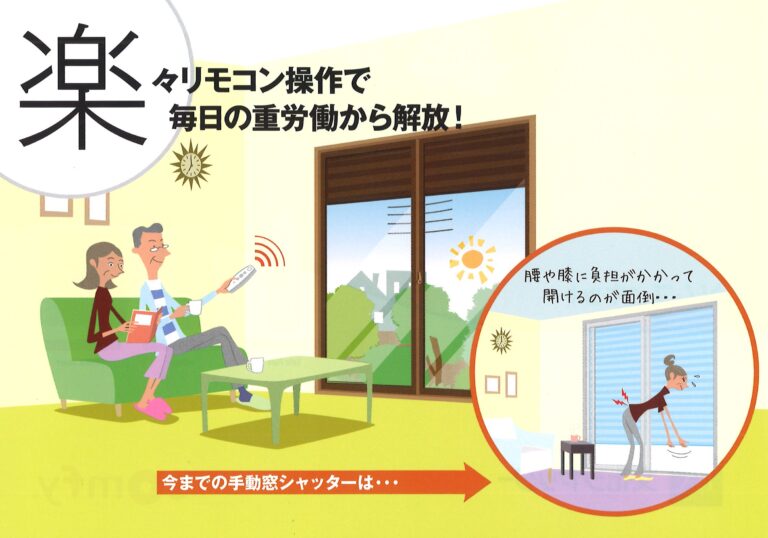 シャッターの電動化